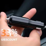 Retractable USB-C car charger at 33% discount