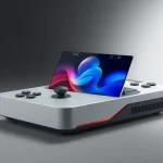 Anbernic RG477M portable console with Dimensity 8300 SoC and 12GB RAM