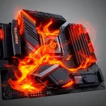 ASRock X870 RS Pro WiFi burns Ryzen 7 9800X3D again