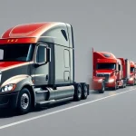 Economic trucking trends: Class 8 orders decline as OEMs start 2026 orders
