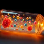 Message in a space capsule: Art preserved in DNA escapes biosphere