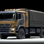 Zetros militarized truck combines Mercedes strength with Arquus technology